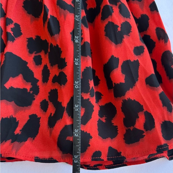 NWT Buddy Live Lennox Lepord  Print Dress - Picture 7 of 7